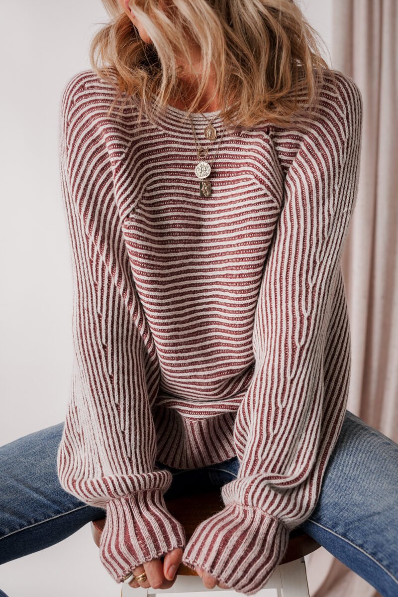 Red Dahlia Sweater - Image 4