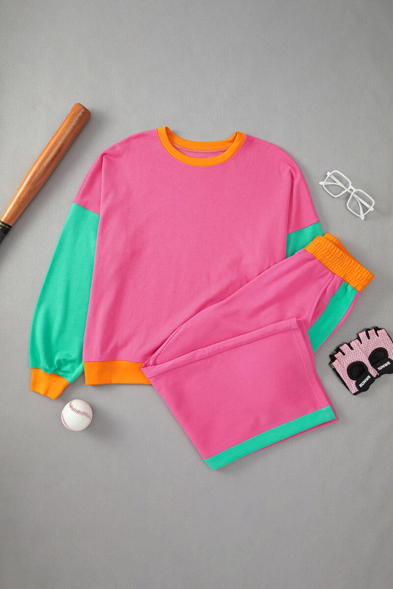 Chestnut Block Pullover Set - Image 14