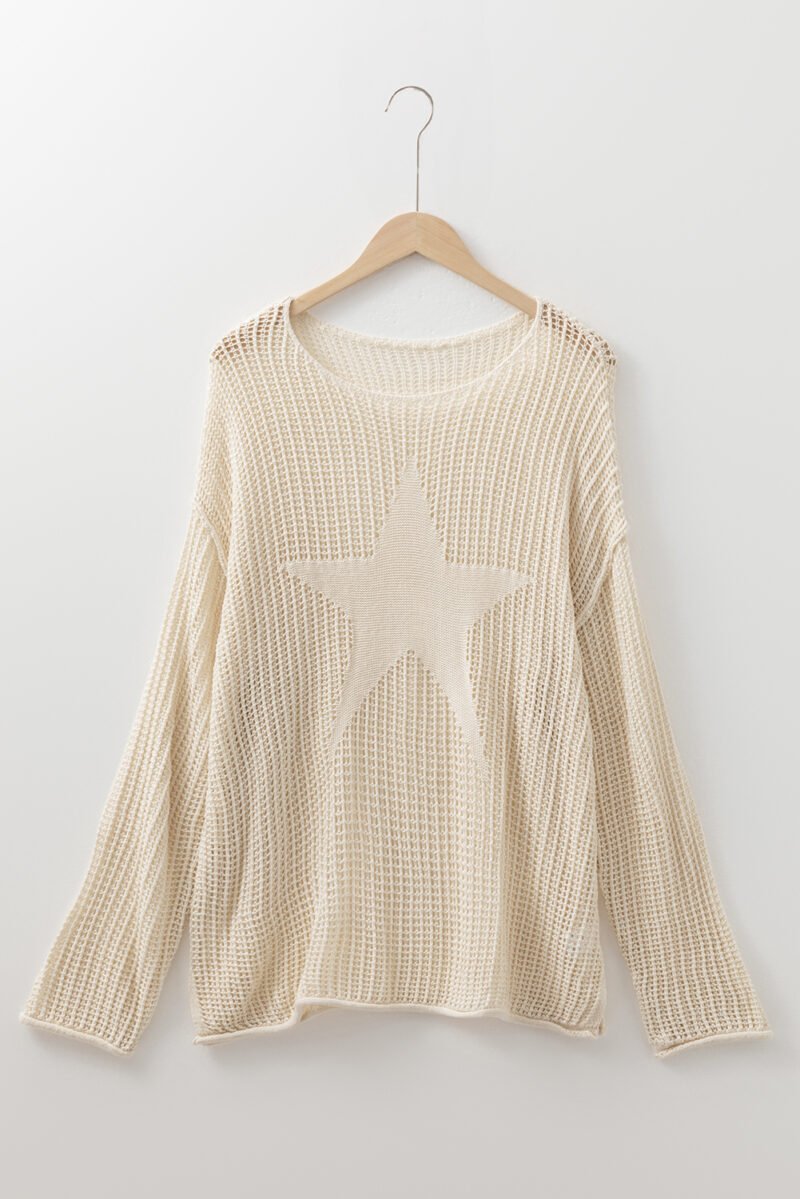 Morning Star Mesh Blouse - Image 8