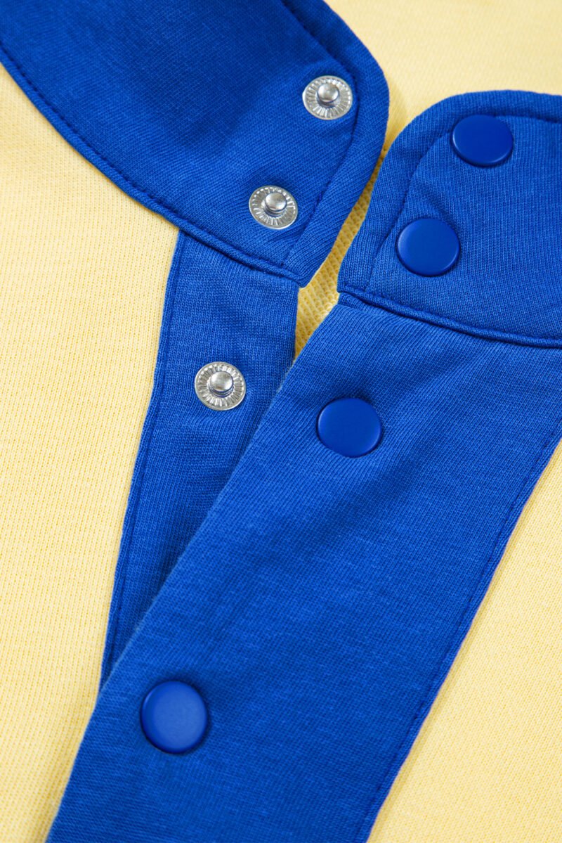 Color Block Pullover and Shorts - Image 4