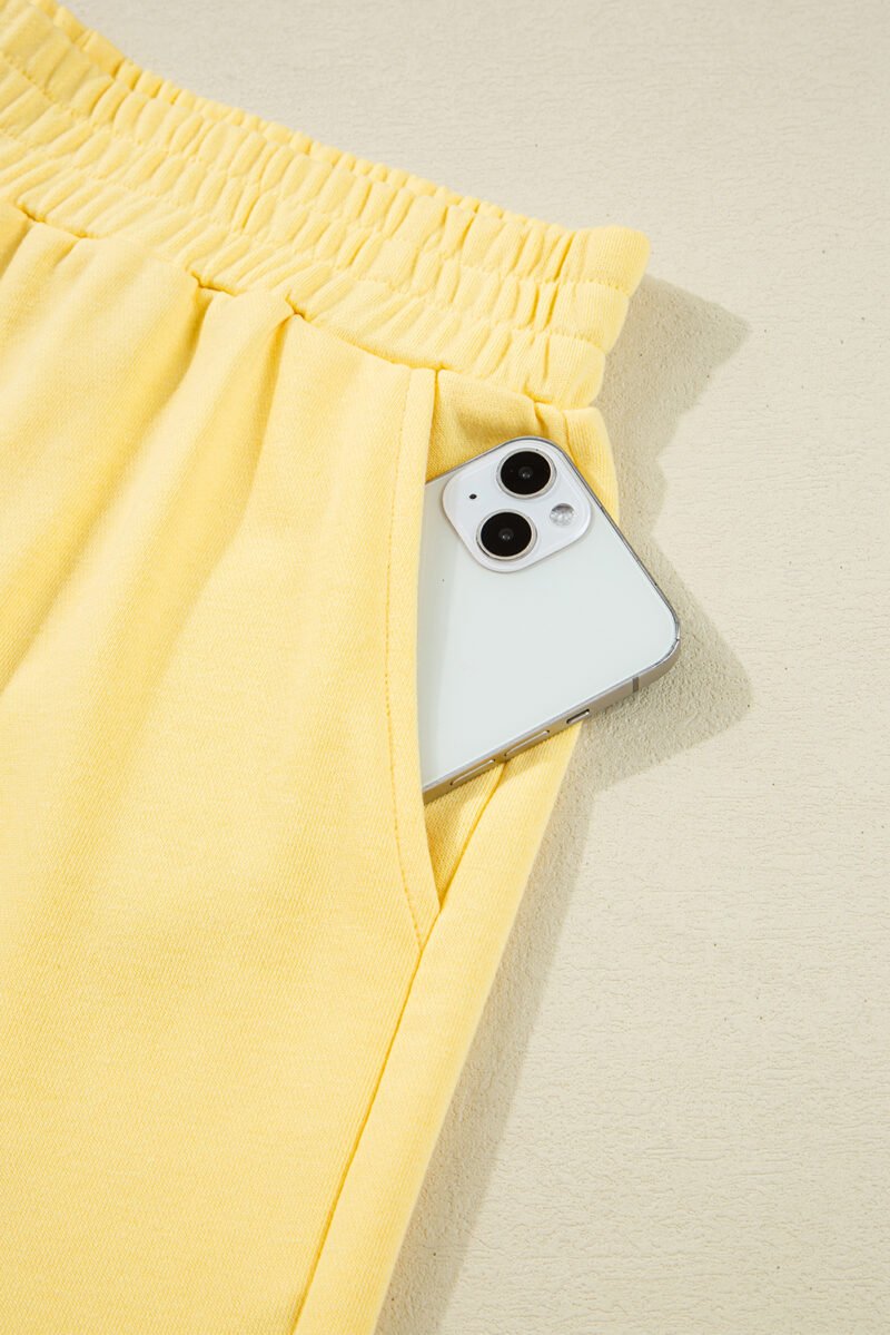 Color Block Pullover and Shorts - Image 9