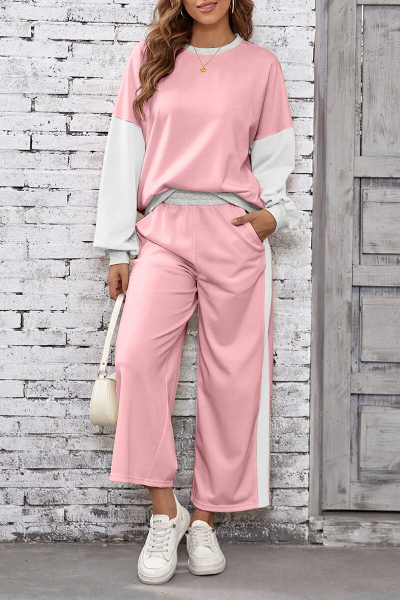 Chestnut Block Pullover Set - Image 8