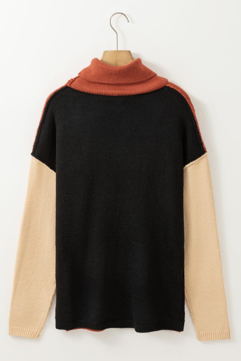 Pale Chestnut Knit Sweater - Image 14