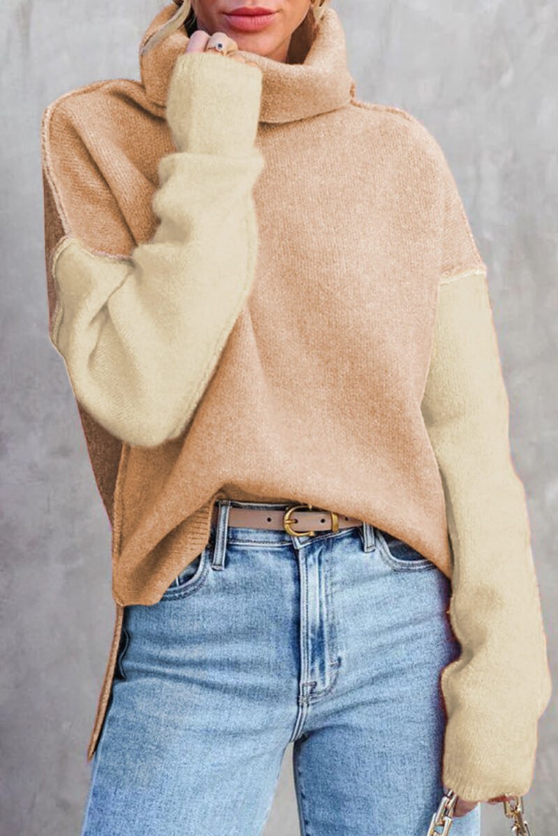 Pale Chestnut Knit Sweater