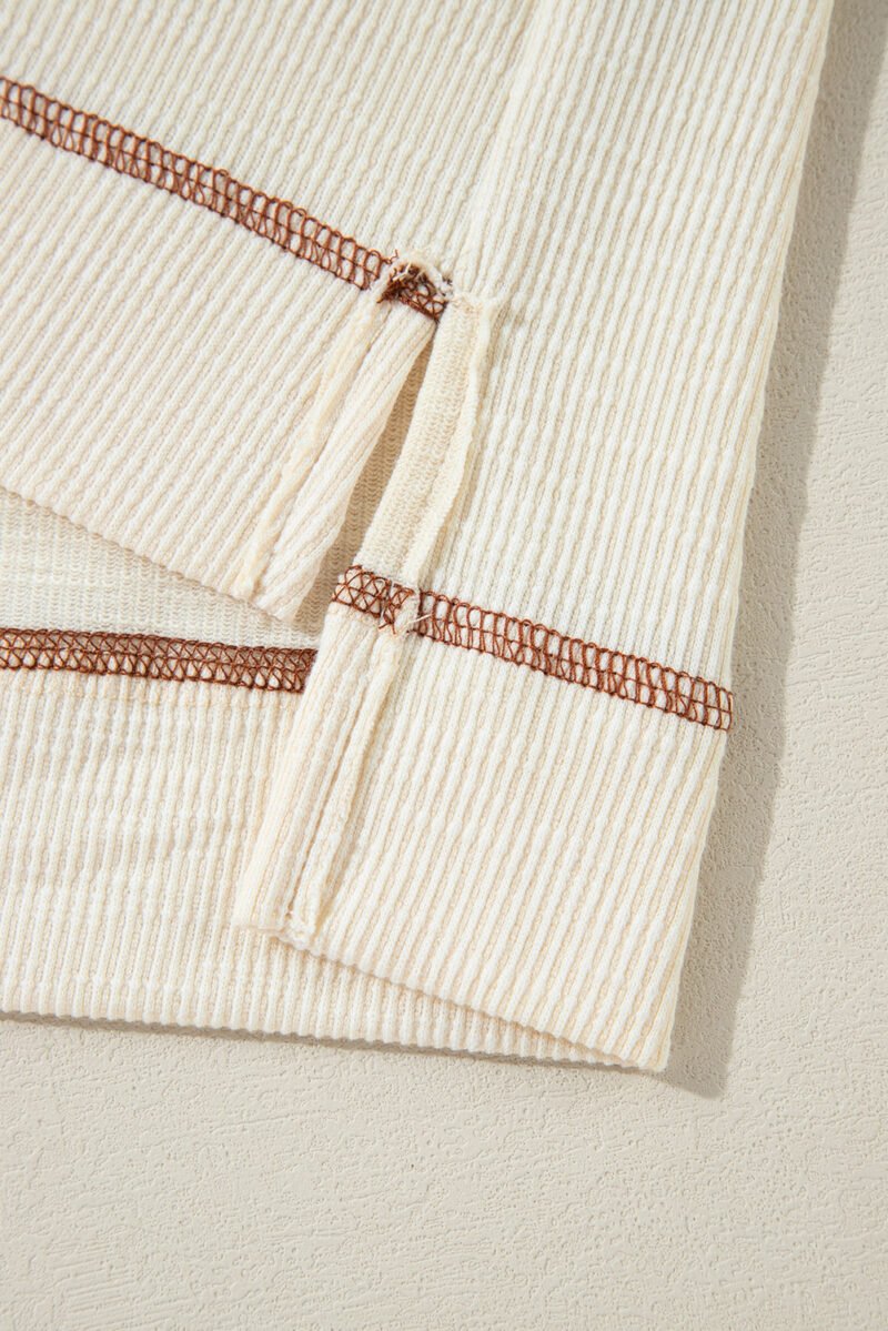 Velvet Ember Pullover Top - Image 8