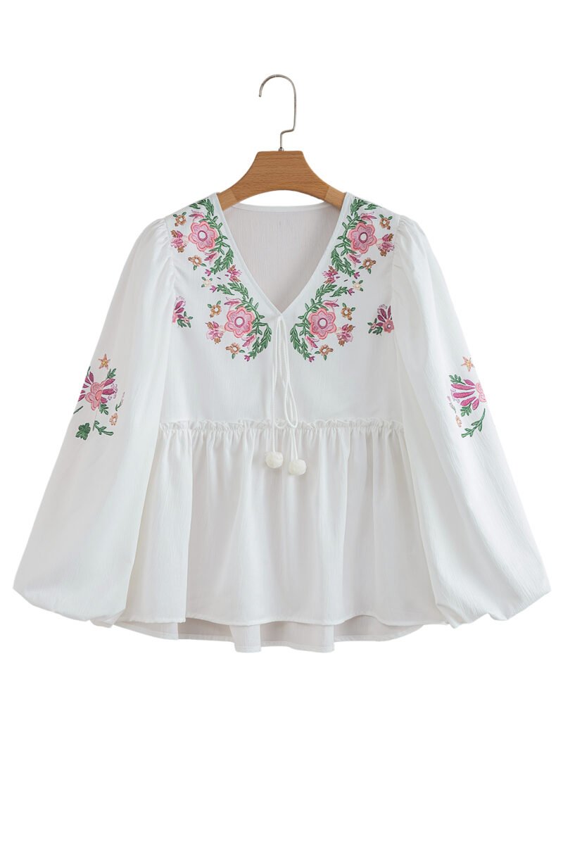 Dustflower Babydoll Blouse - Image 22