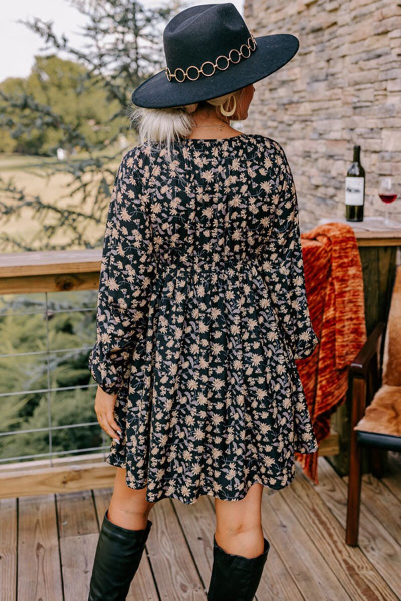 Smoke and Bloom Babydoll Dress - Image 2
