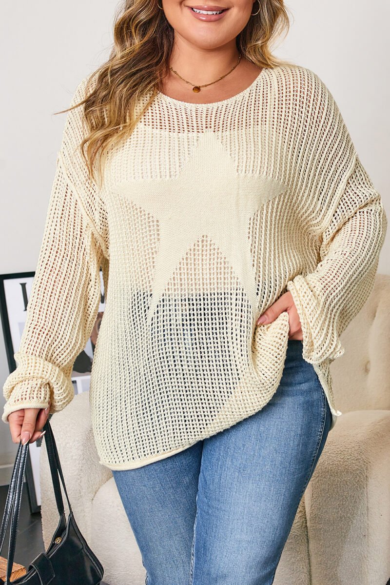 Morning Star Mesh Blouse - Image 7