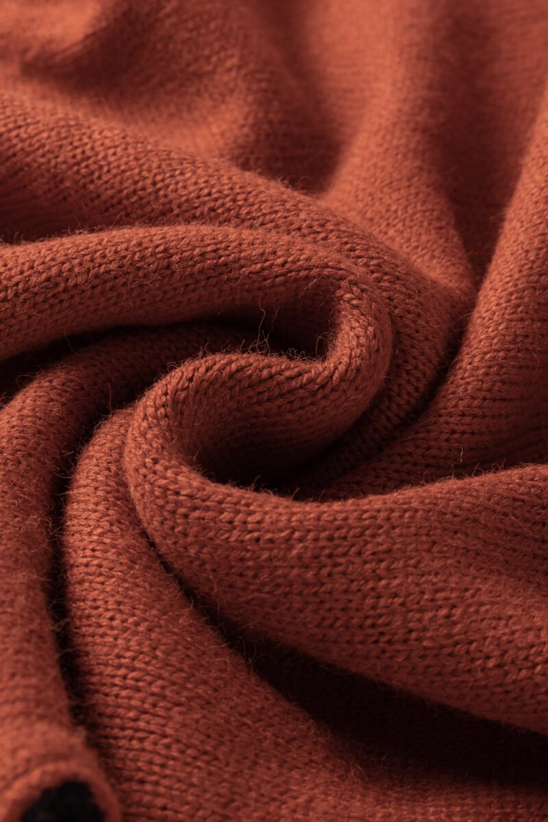 Pale Chestnut Knit Sweater - Image 17
