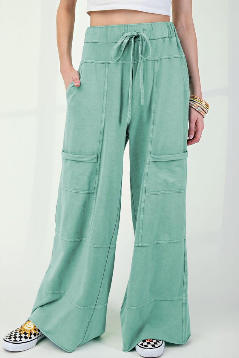 Ocean Echo Drawstring Pants