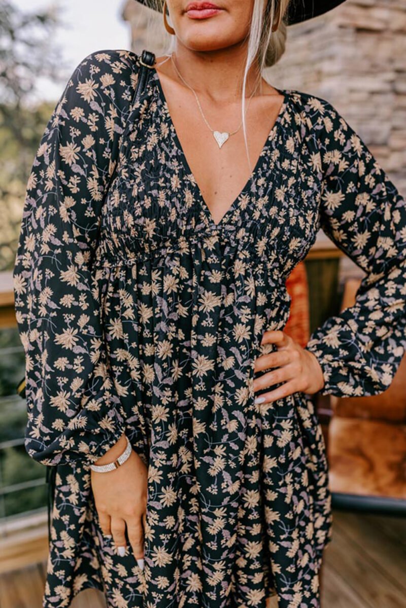 Smoke and Bloom Babydoll Dress - Image 4