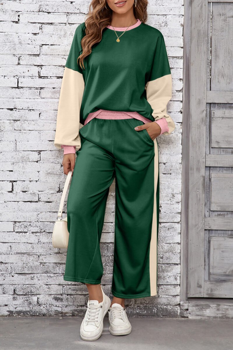Chestnut Block Pullover Set - Image 15