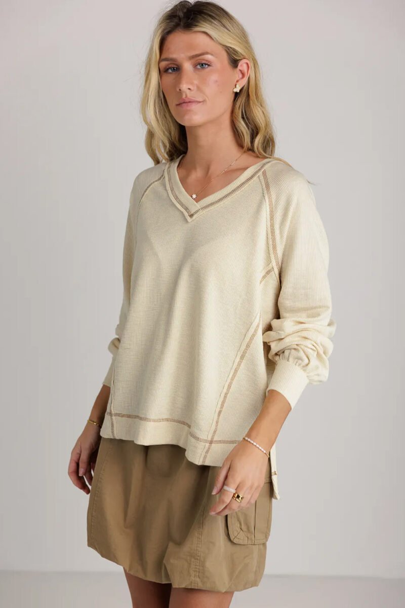 Velvet Ember Pullover Top - Image 5
