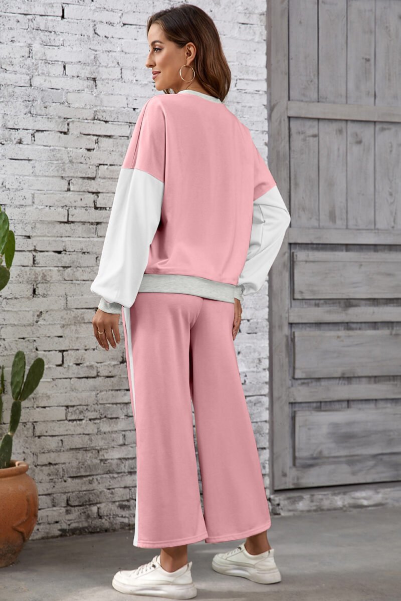 Chestnut Block Pullover Set - Image 9