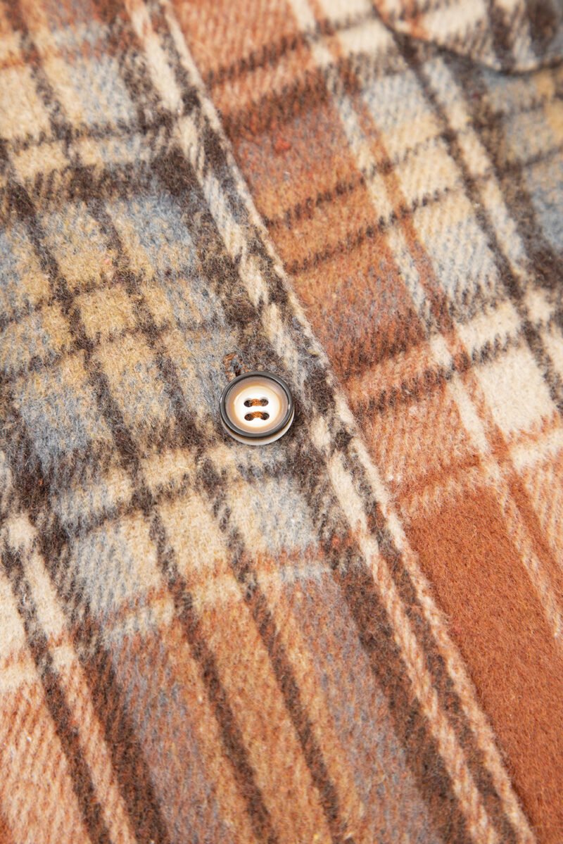 Brown Plaid Shacket - Image 6