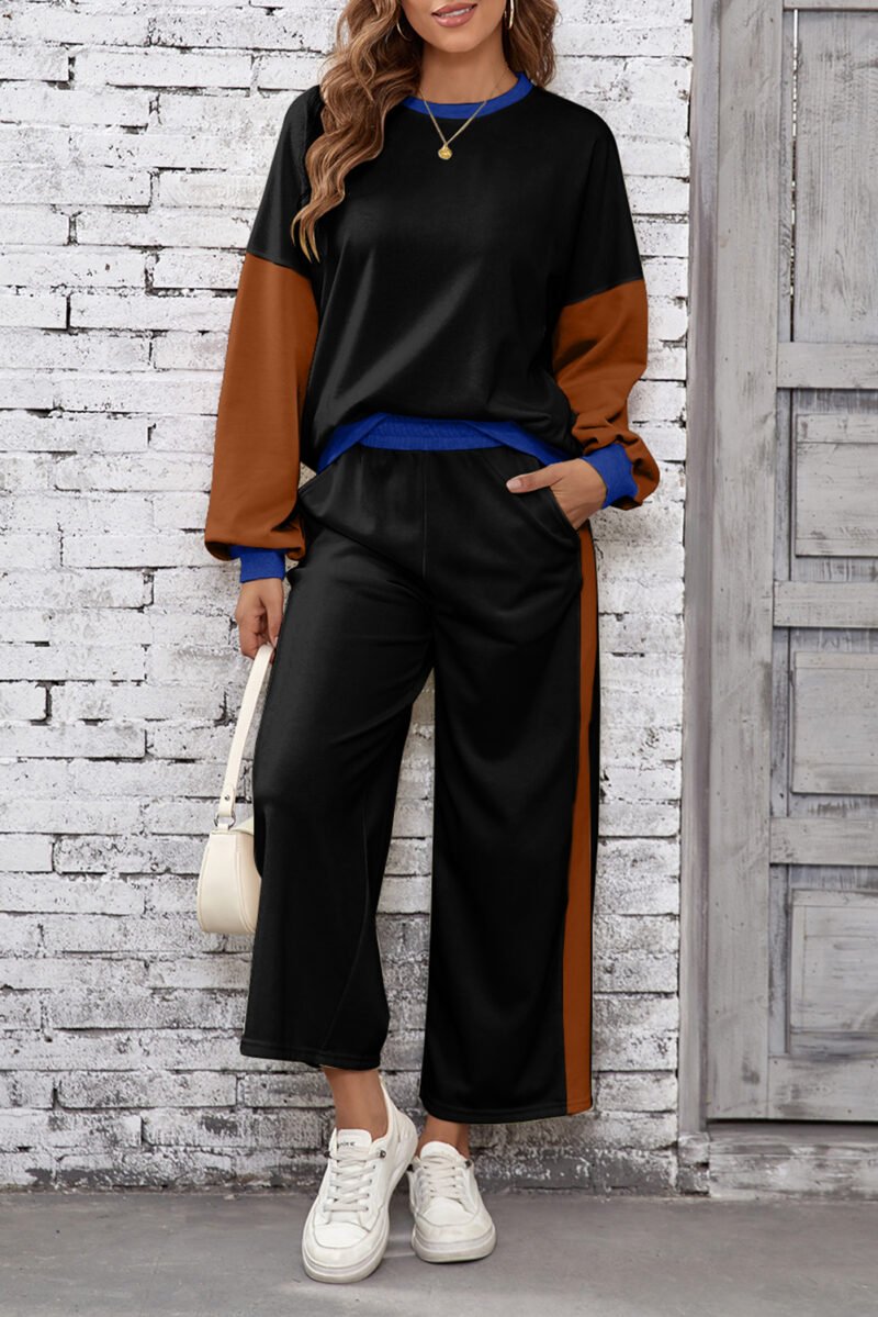 Chestnut Block Pullover Set - Image 18