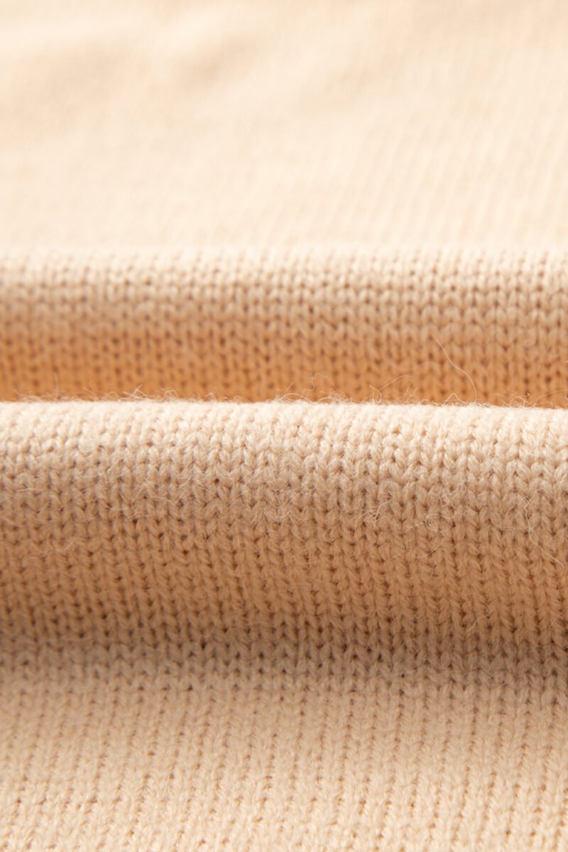 Pale Chestnut Knit Sweater - Image 10