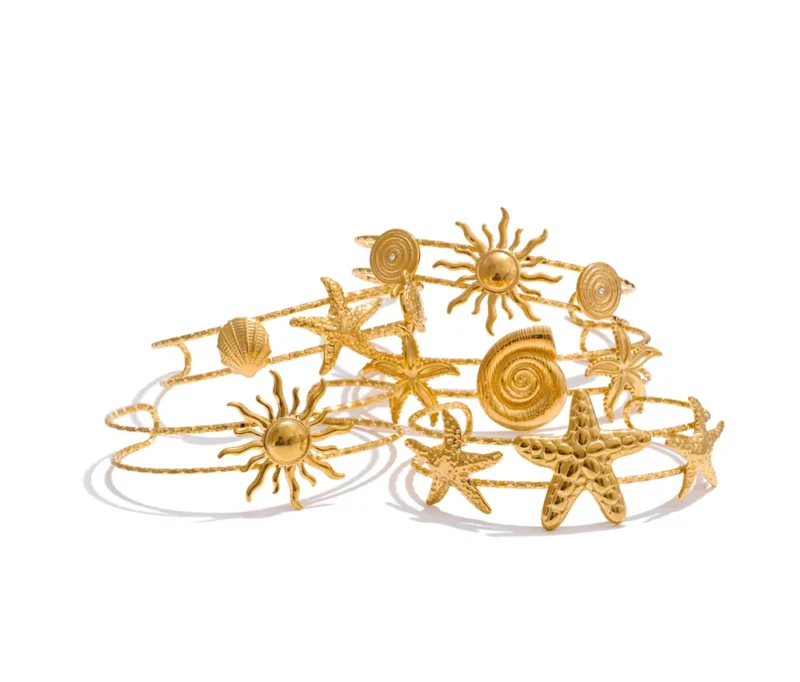 Gilded Ocean Bracelet