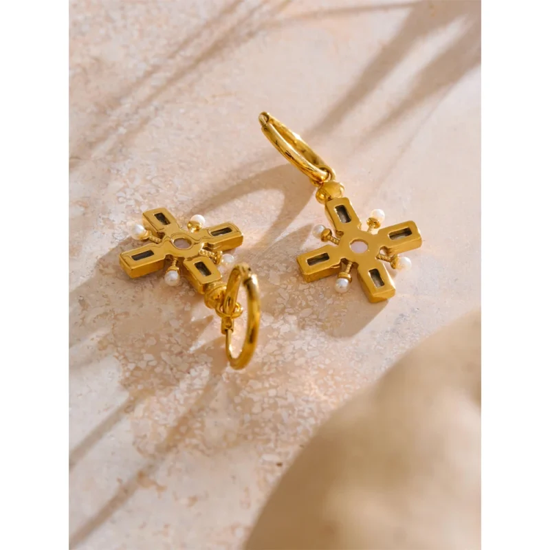 The Gilded Hour Earrings - Image 4