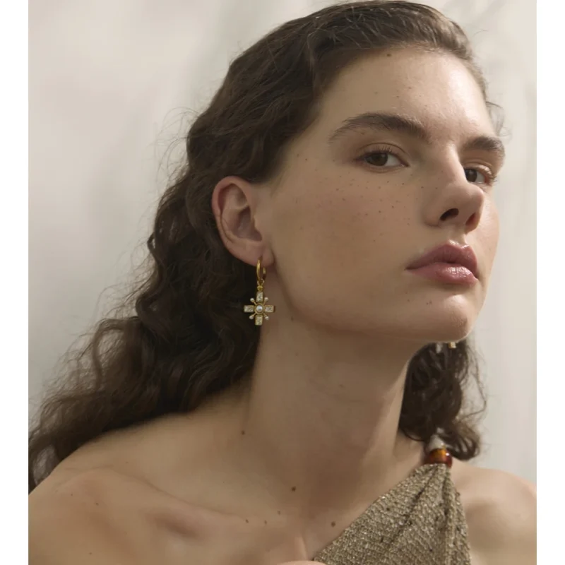 The Gilded Hour Earrings - Image 3