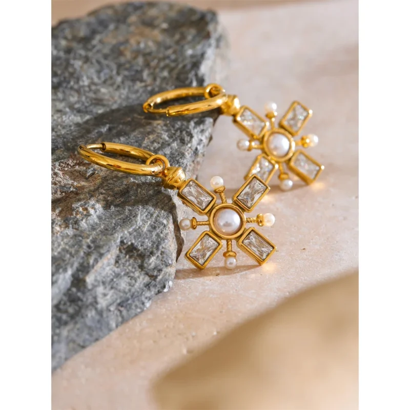 The Gilded Hour Earrings - Image 2
