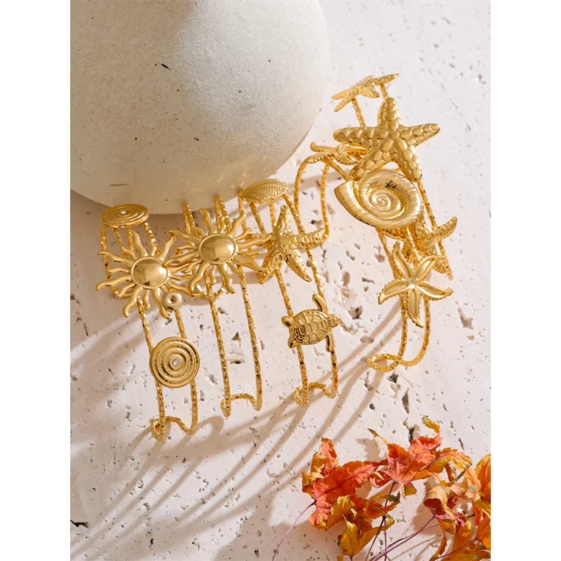 Gilded Ocean Bracelet - Image 2