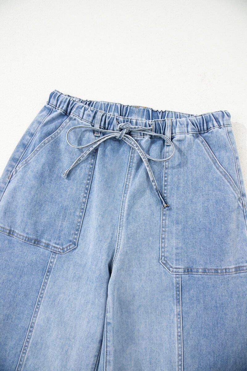 Prussian Blue Denim Pants - Image 7