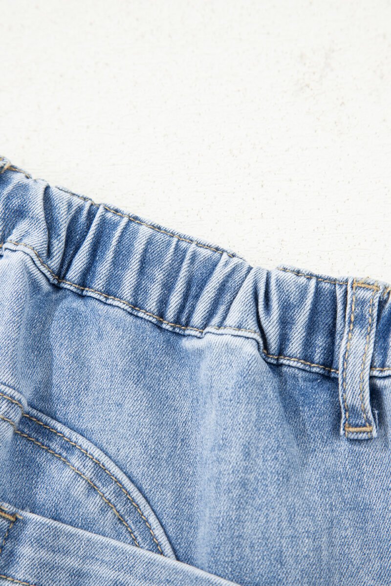 Prussian Blue Denim Pants - Image 17