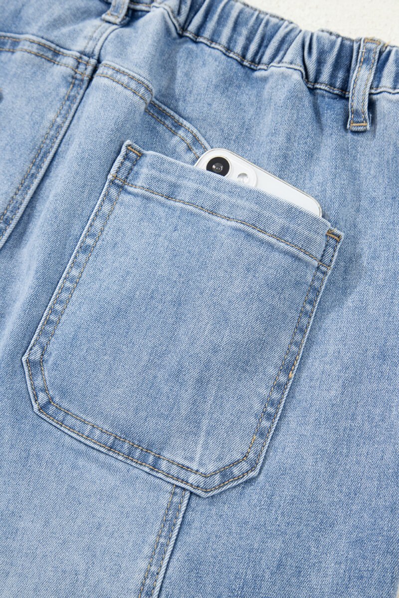Prussian Blue Denim Pants - Image 15