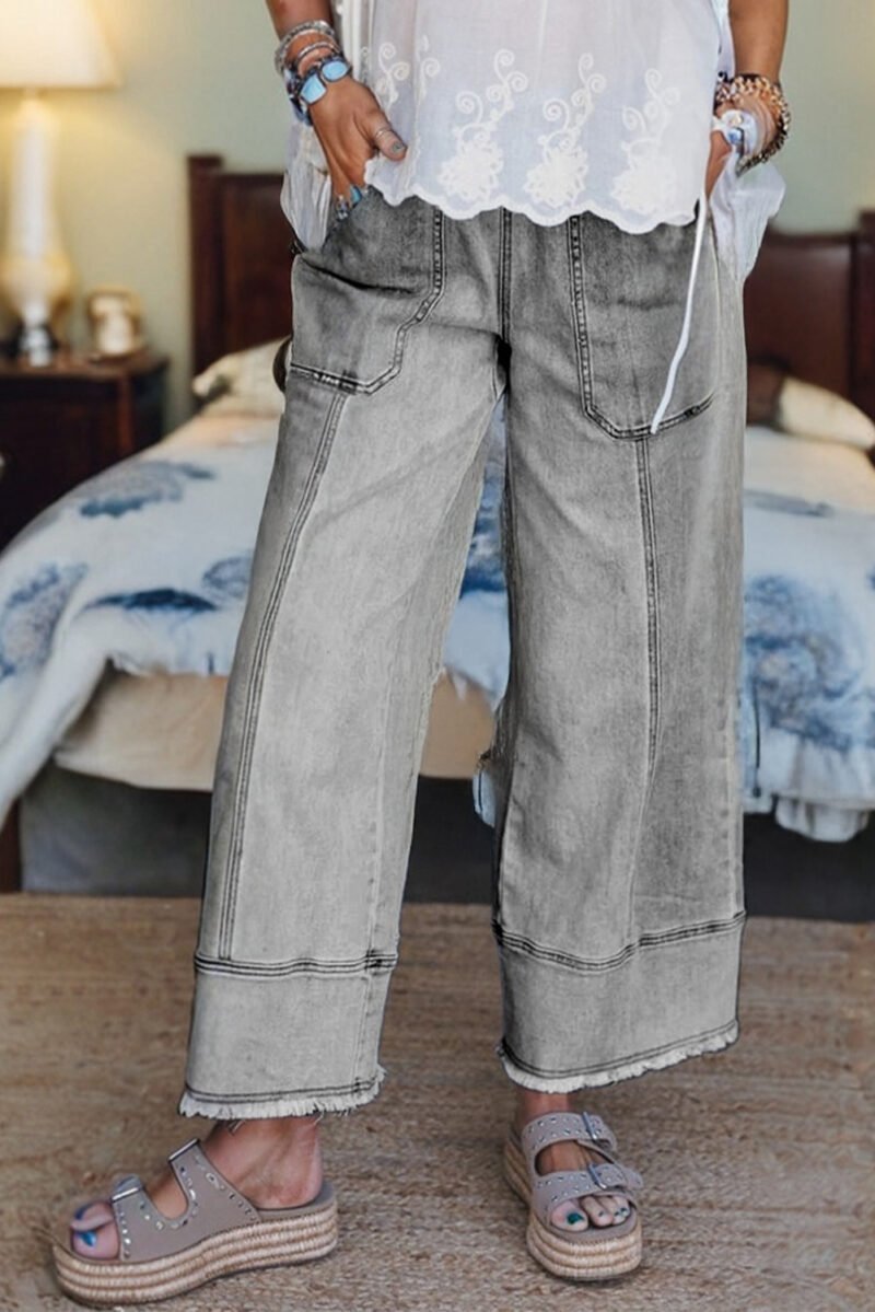 Prussian Blue Denim Pants - Image 18