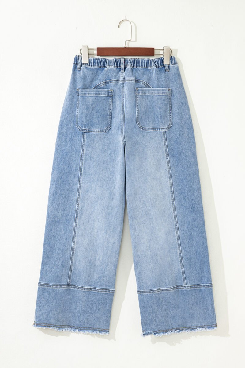 Prussian Blue Denim Pants - Image 6