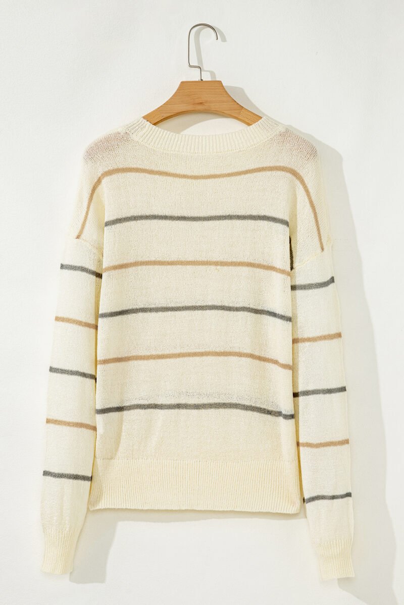 Milk & Honey Stripped Sweater - Image 8