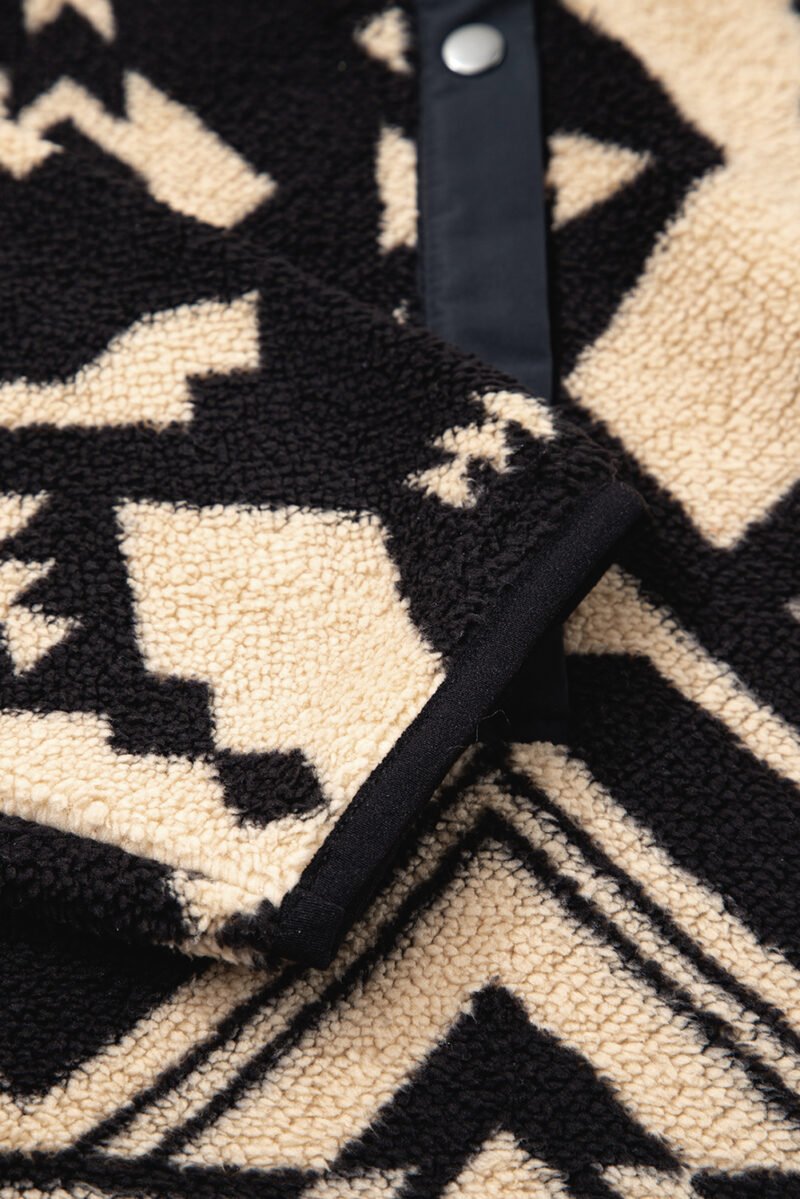 Black Western Half Zip Fleece - Image 5