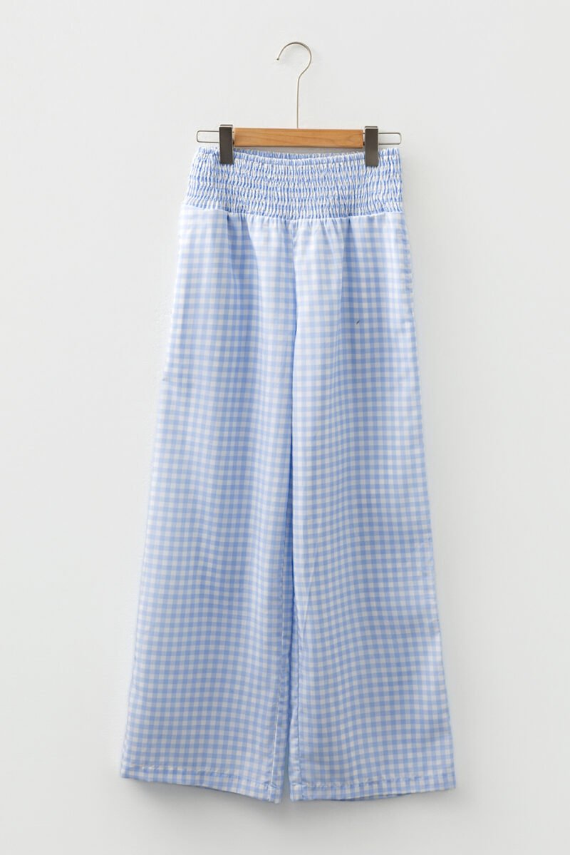 Gingham Slouch Pants - Image 5