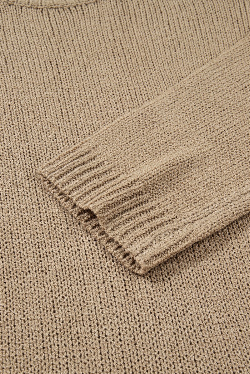 Carmel Slouchy Sweater Dress - Image 7