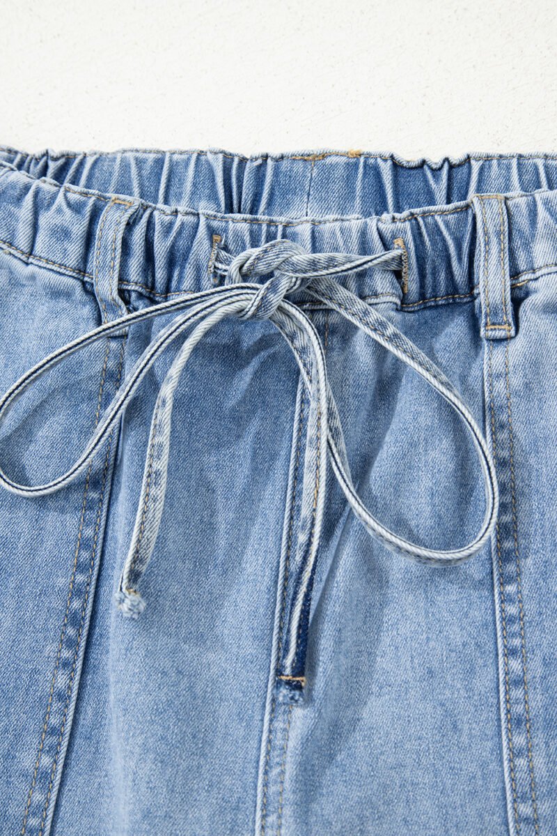 Prussian Blue Denim Pants - Image 8