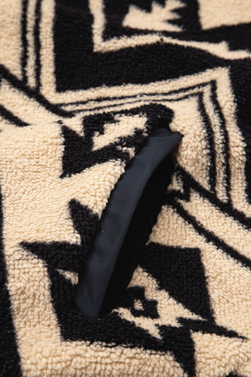 Black Western Half Zip Fleece - Image 8