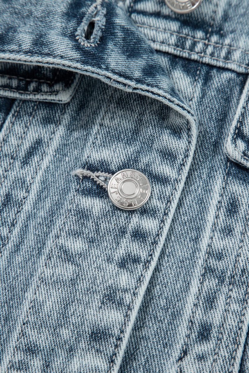 Demi Frayed Denim Vest - Image 5