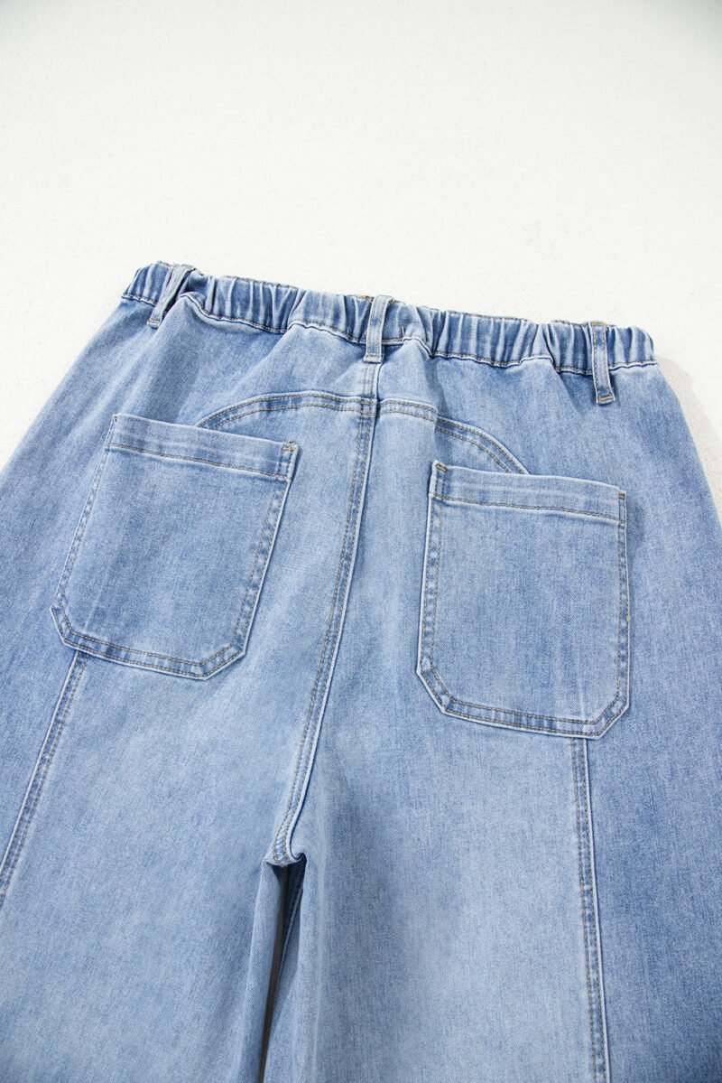 Prussian Blue Denim Pants - Image 13