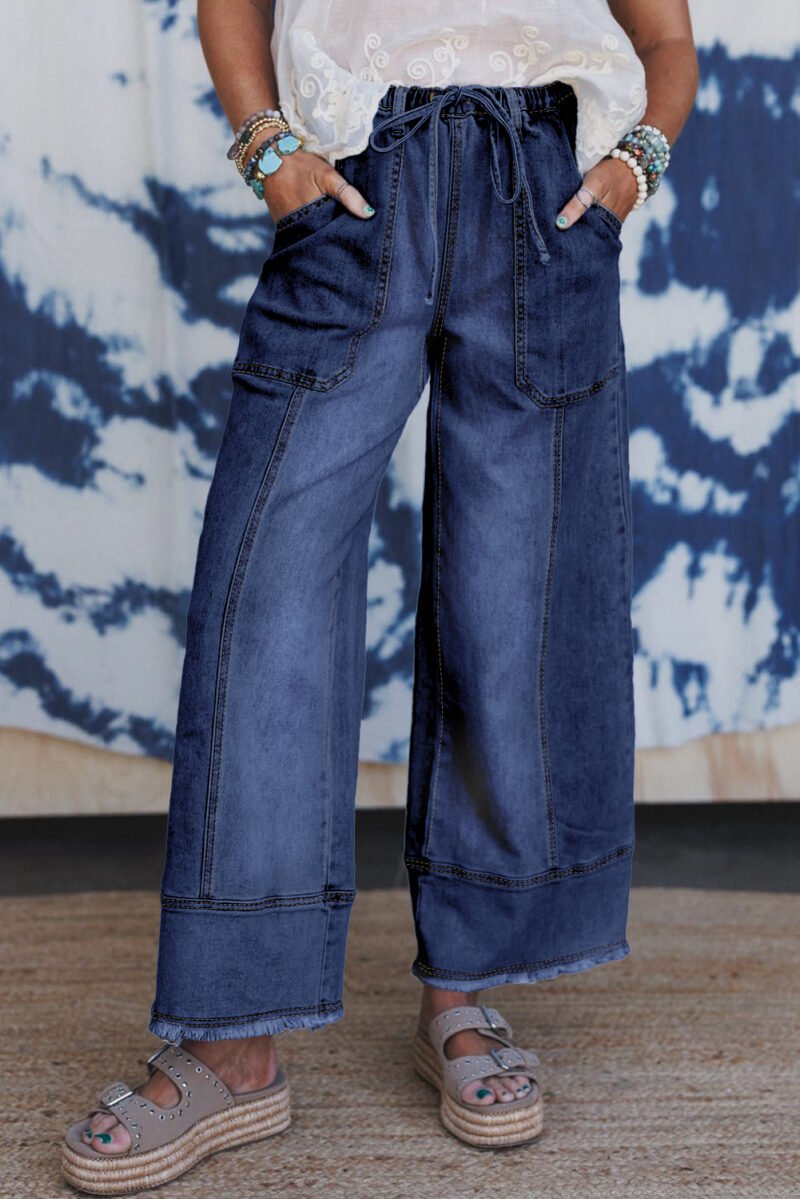 Prussian Blue Denim Pants