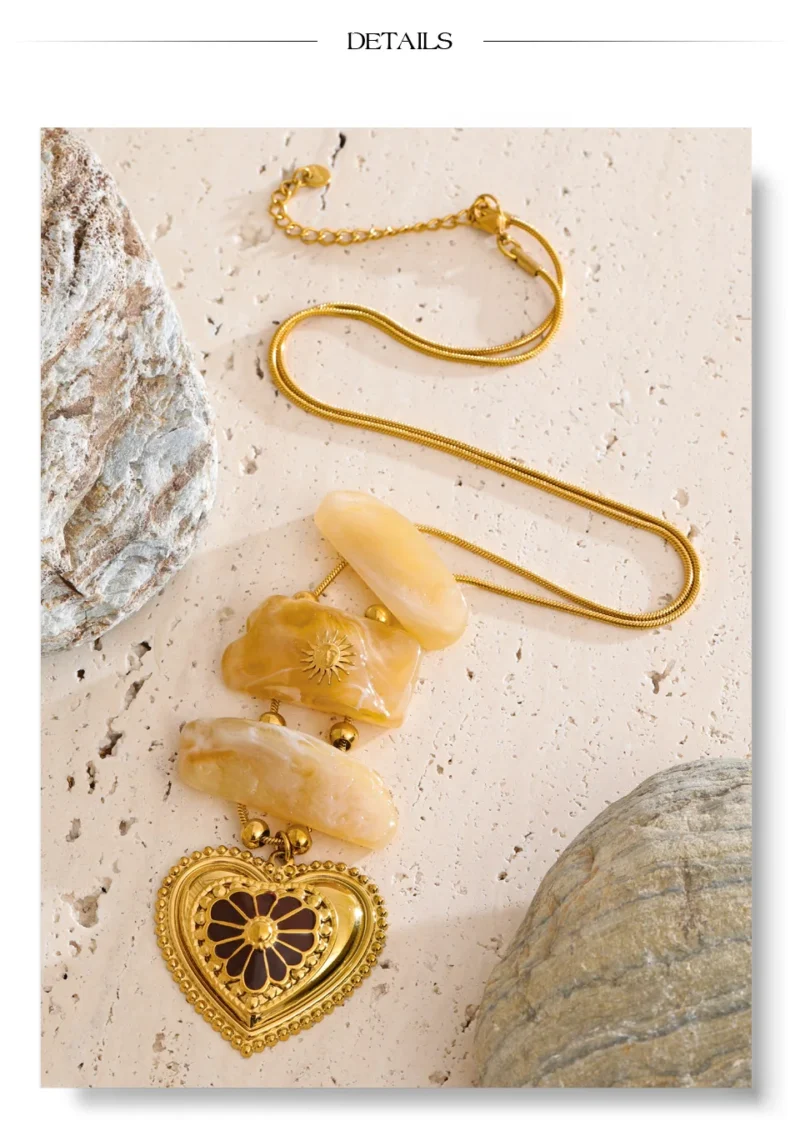 Hearts and Stones Necklace - Image 9