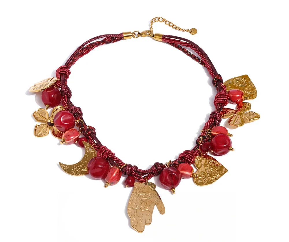 Solstice Moon Necklace and Bracelet
