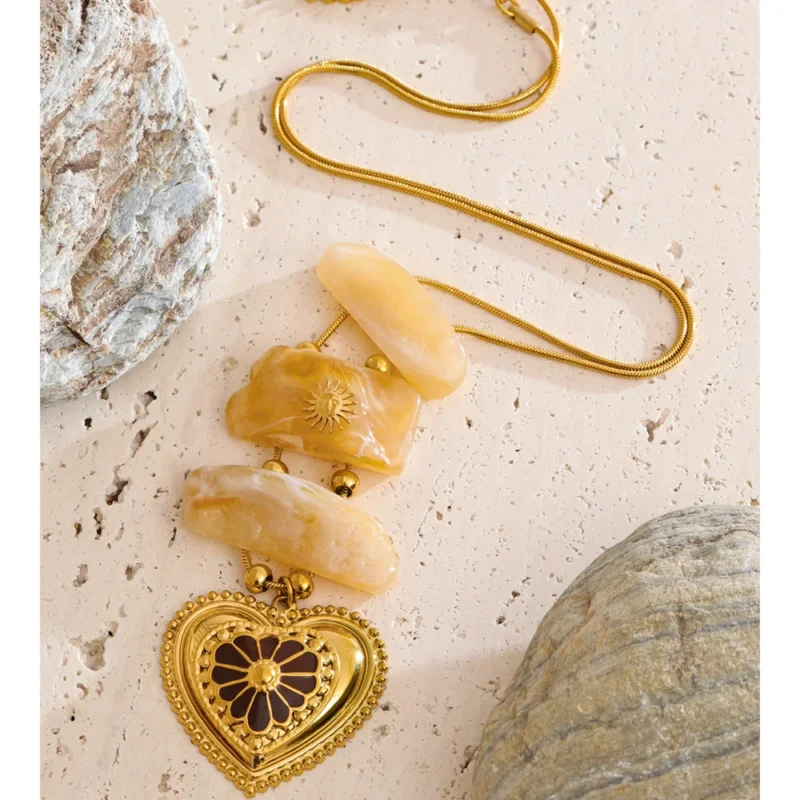 Hearts and Stones Necklace - Image 3