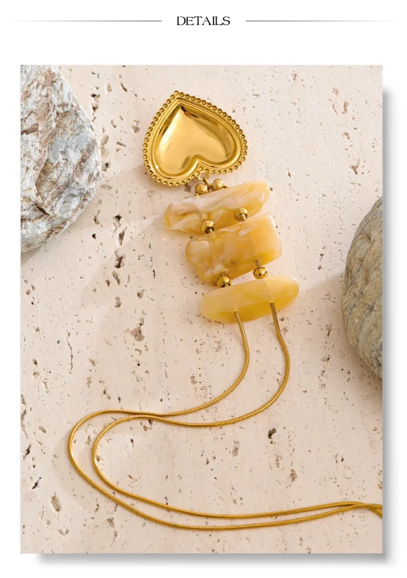 Hearts and Stones Necklace - Image 10