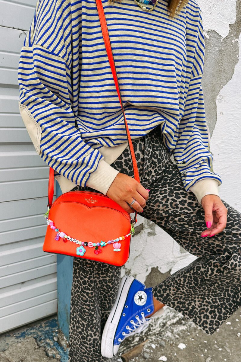 Sailor Blue Stripe Sweatshirt - Image 3