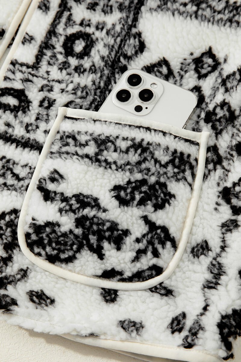 Sienna Sherpa Vest Jacket - Image 7
