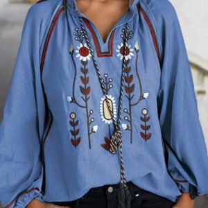 Sagebrush Spell Peasant Blouse