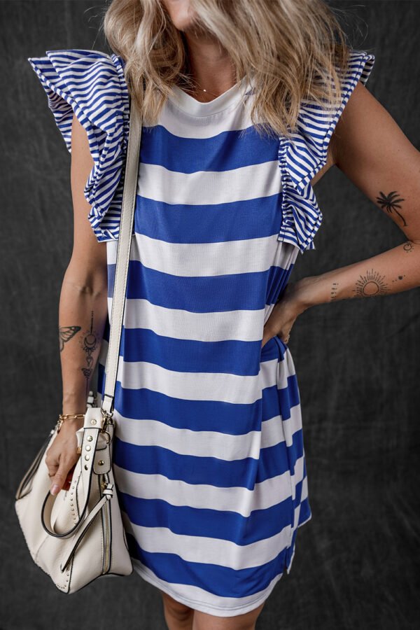 Coastal Mist T-shirt Dress