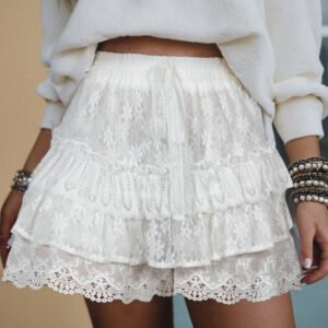 Soft Moonrise Lace Skirts
