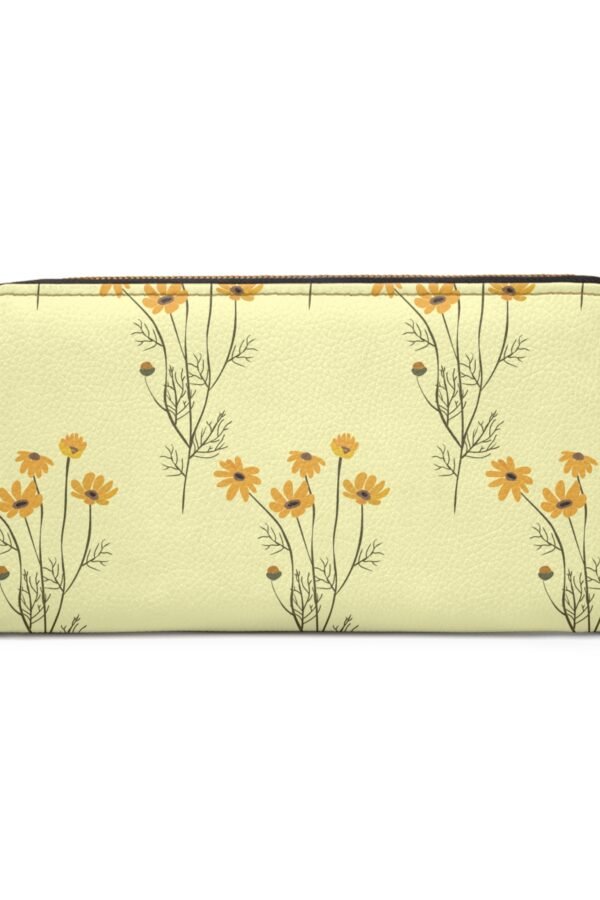 Summer Fields Zipper Wallet